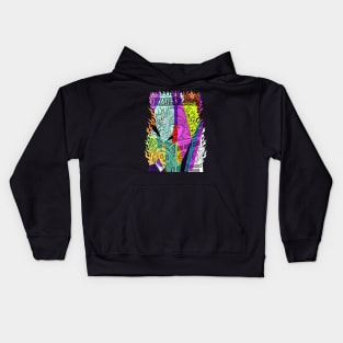 Home alone - Wpap Vintage Kids Hoodie